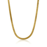 Herringbone choker on white background