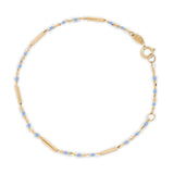Enamel Bracelet | 10k Solid Gold