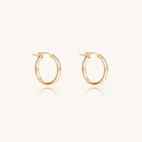European hoop earrings