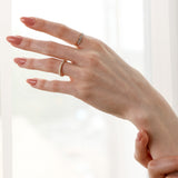 Ridge Ring | 14k Solid Gold