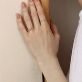 Diamond Solitaire Ring | 14k Solid Gold