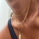 Satellite choker & necklace