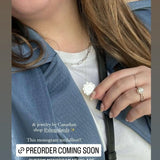 Monogram medallion necklace