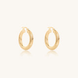 Thick Hoops | 10k Gold