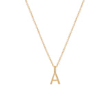 Block Initial Charm | 10k Gold