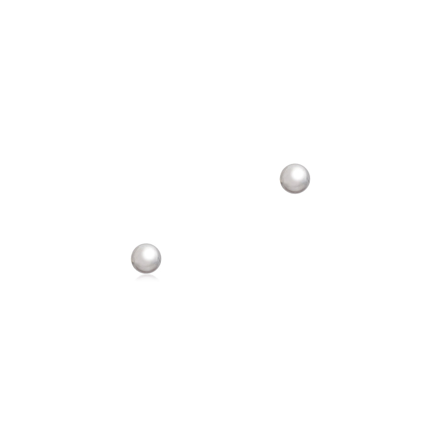 Sterling Silver Ball Studs
