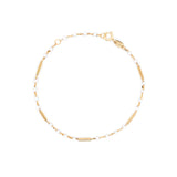 Enamel Bracelet | 10k Solid Gold