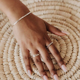 Hammered Alexandria Cuff Bracelet SS