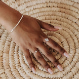 Hammered Alexandria Cuff Bracelet SS