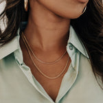 14k gold filled curb chain