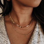 14k gold filled Figaro chain