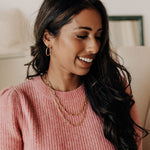 14k gold filled heavy paperclip chain