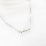 Sterling silver Love You necklace