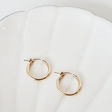 European hoop earrings