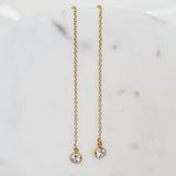 Cubic zirconia threaders