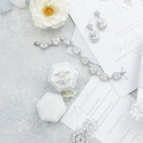 Ring Box - Hexagon (White)