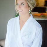 Solid Satin Robe