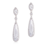 Princess drop earring