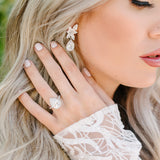 Melina cubic zirconia earrings