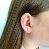 Minimalist Bar Studs | Gold Filled