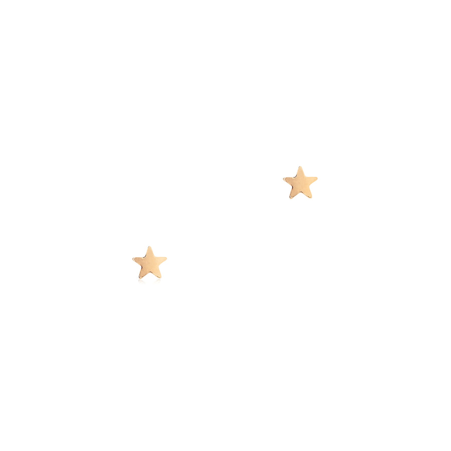 14k gold filled star studs (mini)