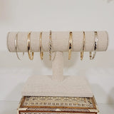 Hammered Alexandria Cuff Bracelet GF