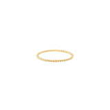 Twisted stacking ring