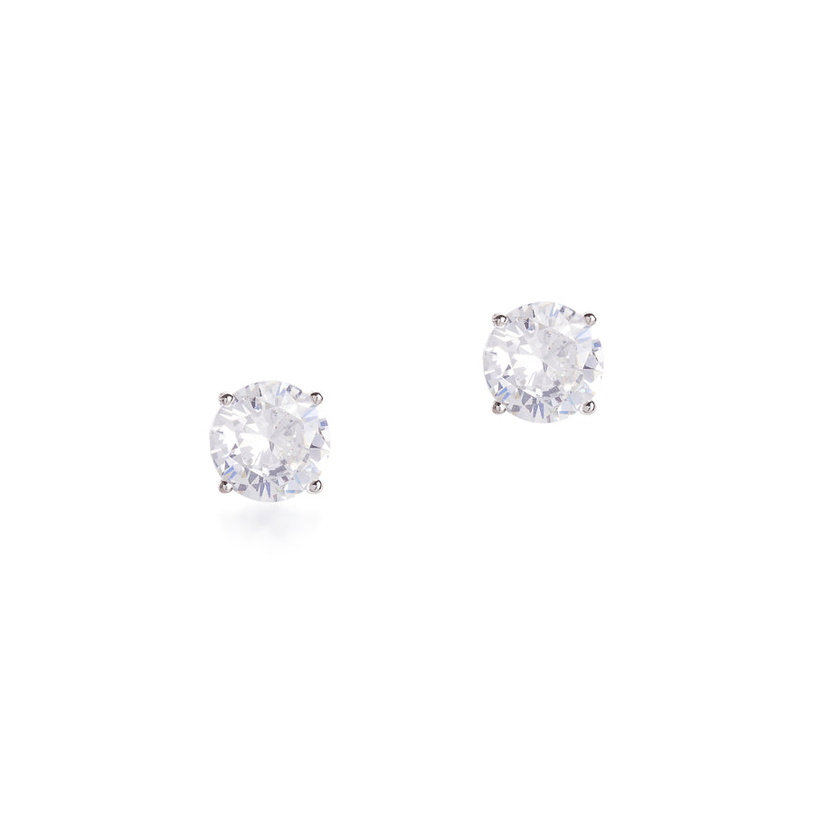Sterling Silver & Cubic Zirconia Studs