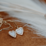 Diamond Heart Locket