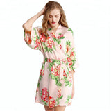 Luxury Floral Robe