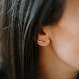 Long Bar Studs | 10k Gold