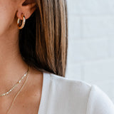 Thick Hoops | 10k Gold