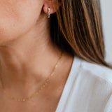 Minimal U Hoops | 10k Gold