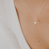 Puffed Heart Pendant | 10k Gold