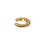 Wave Ear Cuff | 14k Solid Gold