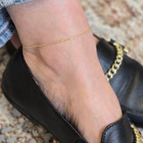 Rope Anklet | 10k gold