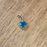 Gemstone Heart-Shape Pendant | 14k Gold