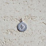 Saint Christopher Sterling Silver Pendant - Small