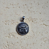 Eye of Horus Sterling Silver Pendant