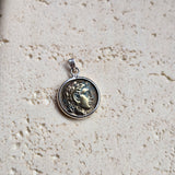 Cesar Head Sterling Silver Pendant