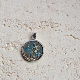 Cesar Head Sterling Silver Pendant