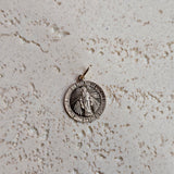 Mother Mary - round medallion