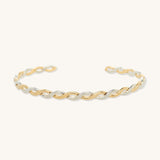 Apepi Mixed Metal Cuff Bracelet