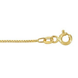Box chain anklet | 10k gold
