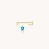Evil Eye Pin | 10k Gold