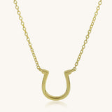 Horseshoe necklace | 10k Gold