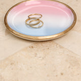 Tri-Color Ring Dish