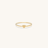 Heart stacking ring