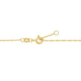 Rope Anklet | 10k gold