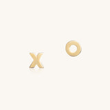 XO Love Studs | 10k Gold